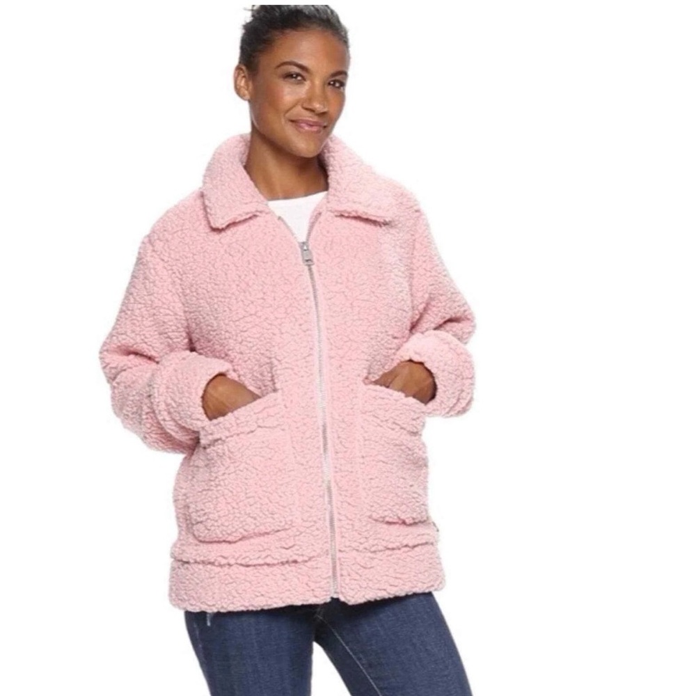 Levi's Soft Pink Teddy Jacket